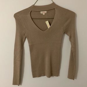 fashion nova brown sweater